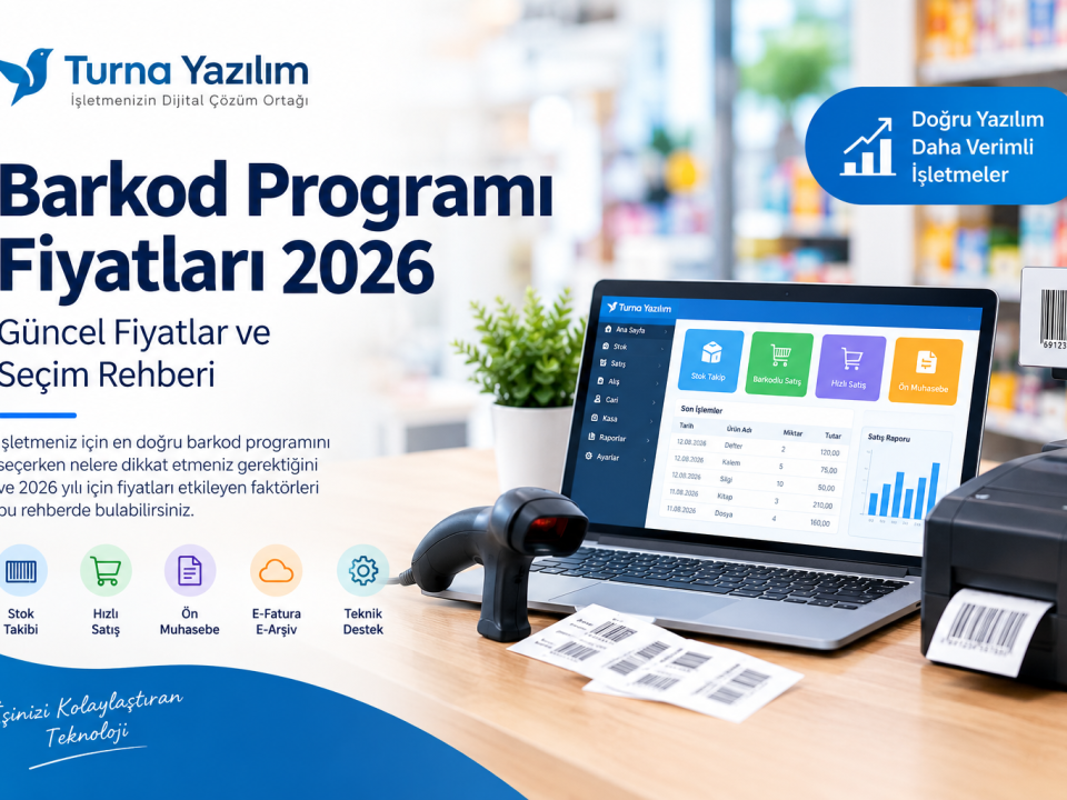 Barkod programı fiyatları 2026